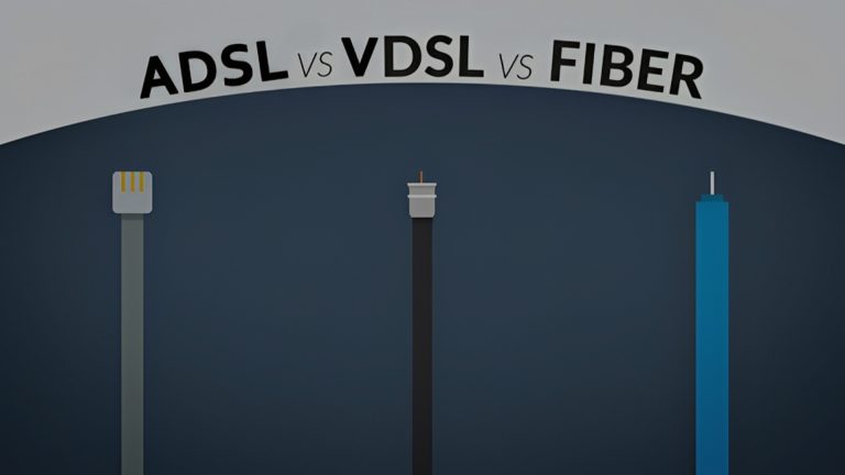 تفاوت اینترنت ADSL VDSL و فیبرنوری - عکس