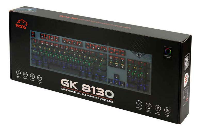 کیبورد مخصوص بازی تسکو مدل GK 8130